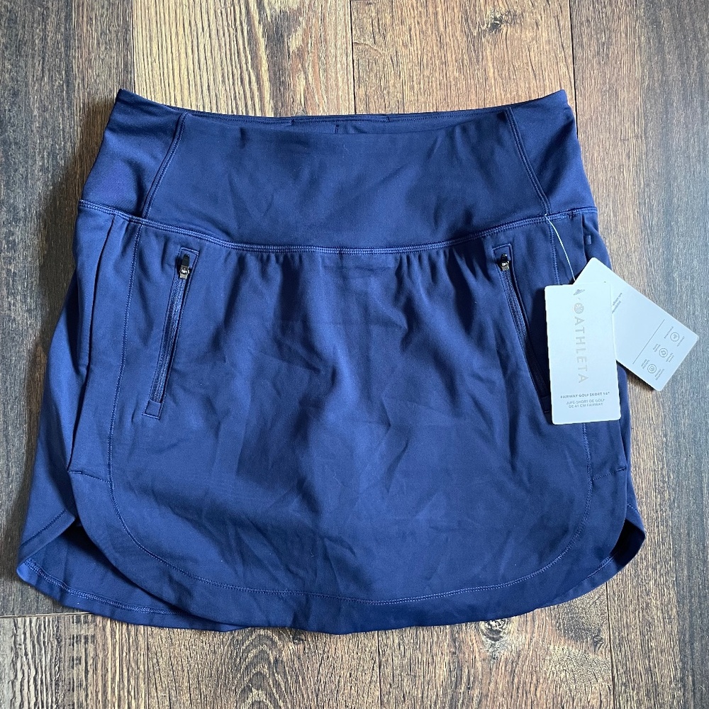 NWT Athleta Fairway Golf Skort 16 inch